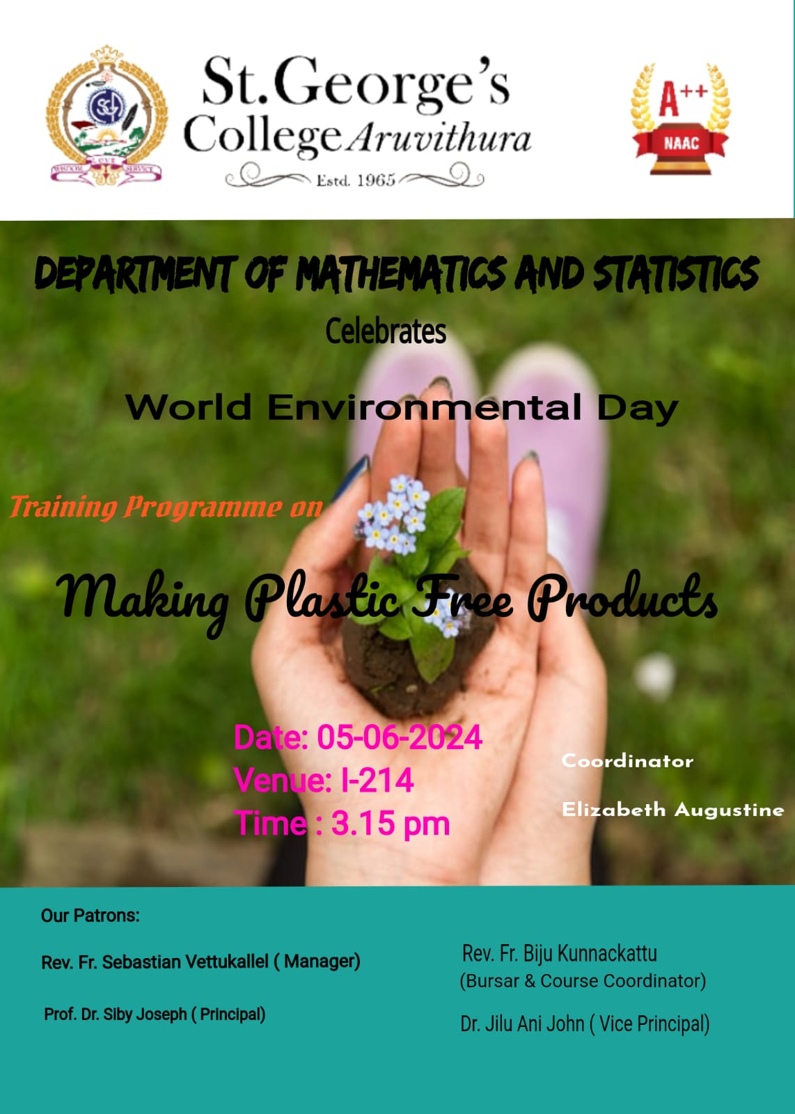 Training Programme of Making Plastic Free products